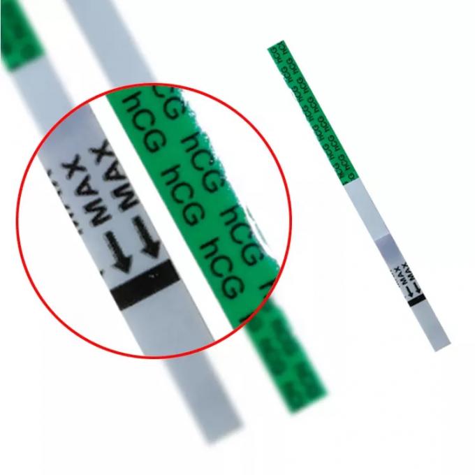 尿検体HCG 1のステップ妊娠検査のペーパーはIVDテスト ストリップのキット装置1を除去する