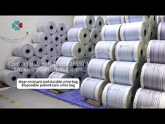 工場価格 2000ml PVC 医療尿排水袋 T型バルブ 反流バルブ