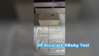 99% 以上の精度を誇る HBsAg 迅速検査キット臨床診断消耗品をご紹介します