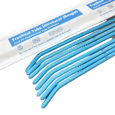 購入 使い捨て可能な医学のEndotracheal管のIntroducerのBougieの適用範囲が広い固体タイプ オンライン製造