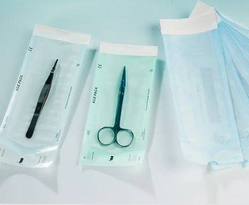購入 5.7 Cm X 13 Cm メディカルステリルバッグ 歯科パッケージ 皮革パック 歯科医療器具を消毒するために使用されるセルフシール オンライン製造