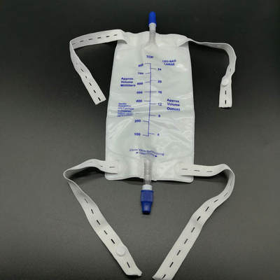 購入 500ml Capacity Urinary Leg Bag with Anti-Reflux Valve and Leakproof Design for Secure Urine Collection オンライン製造