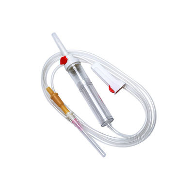 購入 Universal Disposable Blood Transfusion Set – Compatible with Blood Bags for Efficient Blood Flow オンライン製造