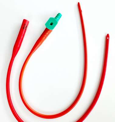 購入 Sterile Flexible 100% Latex Suction Catheter for Tracheal Suctioning with Smooth Insertion オンライン製造