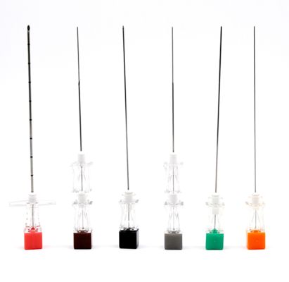 購入 高精度 22G 25G 27G 脊髄ブロックの手術における使い捨てステリル注射器のための脊髄針 オンライン製造
