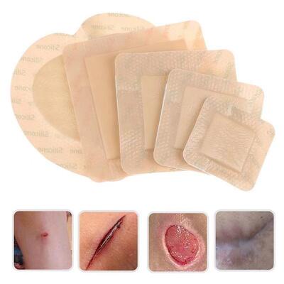 購入 Sterile Foam Dressing for Deep Wounds, Burns, and Ulcers with Absorbent Layer オンライン製造