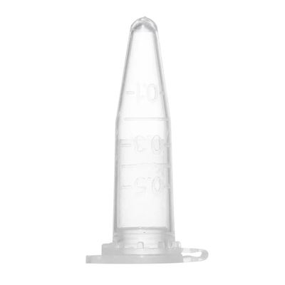 よい価格 0.2ml 0.5ml 1.5ml帽子が付いている生殖不能PPのプラスチック円錐マイクロ遠心分離機管 オンライン