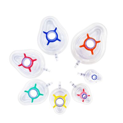 よい価格 Oemの緑ISO13485の麻酔の使い捨て可能なエア クッションのマスクの麻酔の航空路装置 オンライン