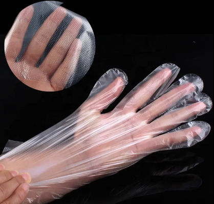 よい価格 HDPE 手袋 消耗品 消耗品 防水 化学 耐性 食品 工業用 手袋 オンライン