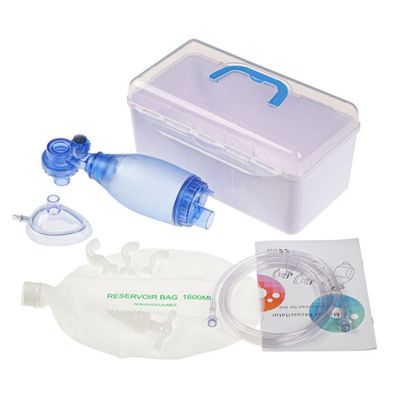 よい価格 獣医用使い捨て用PVC手動リハビリター 仮面,酸素チューブ,呼吸器キット (S/M/Lサイズ) を備えた1回用アンブバッグセット オンライン