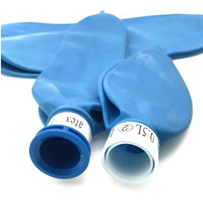 よい価格 獣医用麻酔用呼吸袋 乳膠のない青色再呼吸袋 0.5L-5L 動物換気用の22mm標準接続器 オンライン