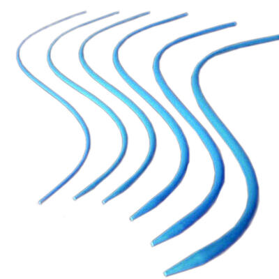 よい価格 医療用使い捨て用内気管入口ブージー 高可視性ブルーPVC/PE 固体または空洞タイプ オンライン