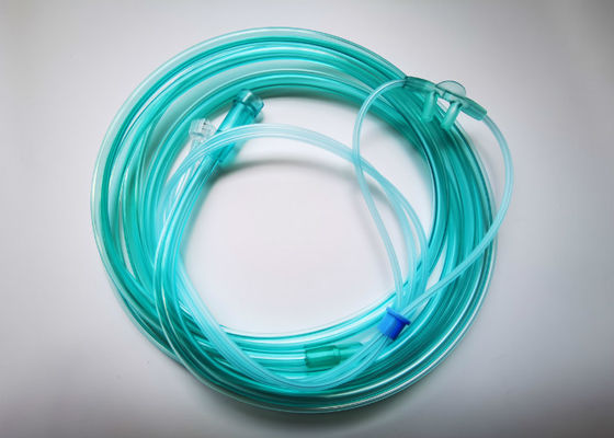 よい価格 酸素の鼻のCannulaのタイプを見本抽出するポリ塩化ビニールの医学の二酸化炭素の鼻のCannula オンライン