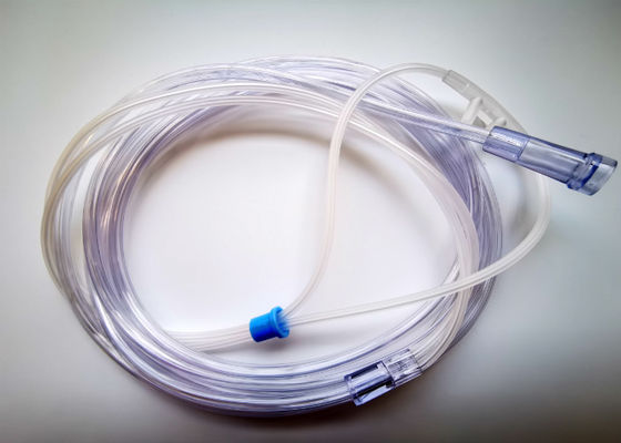 よい価格 呼吸の薬のまっすぐな熊手の小児科鼻のCannula 2.1mの鼻の酸素のCannula オンライン
